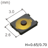 EVPAF/EVP0A 3.0mm x 2.6mm型SMD